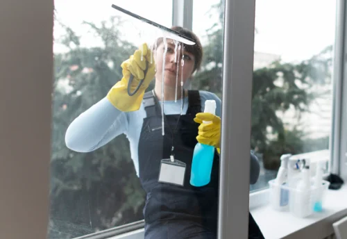 Nettoyage de vitres intérieures et extérieures à Dampierre-en-Burly